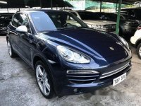 Sell Blue 2011 Porsche Cayenne at Automatic Diesel at 36000 km in Quezon City