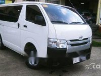 Selling White Toyota Hiace 2019 in Manila