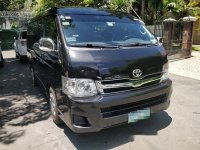 Black Toyota Hiace 2012 for sale in Manual