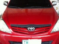 Red Toyota Innova 2011 for sale in Manual