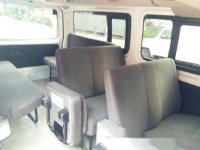 White Nissan Nv350 Urvan 2017 Manual Diesel for sale in Quezon City