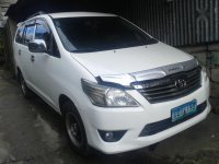Selling 2nd Hand Toyota Innova 2013 Manual Diesel at 70000 km in Baguio