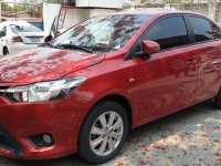 Sell Red 2017 Toyota Vios Manual Gasoline at 10000 km in Quezon City