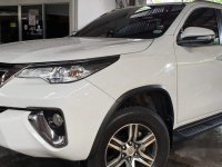 White Toyota Fortuner 2017 Automatic Diesel for sale in Quezon City