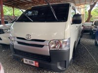 White Toyota Hiace 2017 Manual Diesel for sale in Quezon City