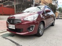 Red Mitsubishi Mirage G4 2017 for sale in Quezon City 