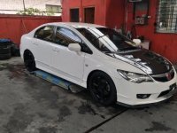 White Honda Civic 2010 Manual Gasoline for sale in Quezon City