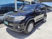 Black Toyota Fortuner 2014 at 38000 km for sale