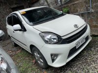 White Toyota Wigo 2017 for sale in Quezon City