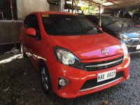 Red Toyota Wigo 2017 Automatic Gasoline for sale in Marikina