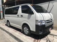 Sell White 2019 Toyota Hiace in Quezon City