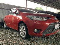 Red Toyota Vios 2018 at 5000 km for sale in Quezon City
