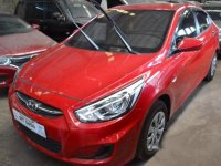 Selling Red Hyundai Accent 2017 Manual Gasoline in Makati