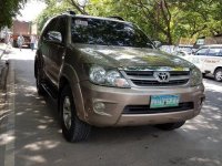 Sell Beige 2006 Toyota Fortuner Automatic Diesel at 80000 km in Quezon City