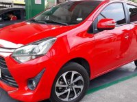 Red Toyota Wigo 2018 Manual Gasoline for sale in Quezon City