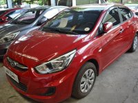 Selling Red Hyundai Accent 2017 Automatic Gasoline at 18000 km in Makati