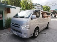 Selling 2nd Hand Toyota Hiace 2015 Manual Diesel at 80000 km in Pasig