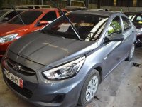 Grey Hyundai Accent 2017 Manual Gasoline for sale in Makati