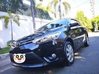 Black Toyota Vios 2017 Manual Gasoline for sale in Quezon City