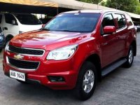 Sell Red 2014 Chevrolet Trailblazer at 40000 km in Cainta