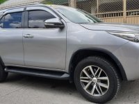 Silver Toyota Fortuner 2017 at 20000 km for sale in Quezon City