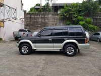 Selling Black Mitsubishi Pajero 1995 Manual Diesel in Quezon City