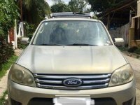 Beige Ford Escape 2010 at 122000 km for sale