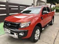 Sell Orange 2015 Ford Ranger at 24993 km 