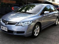 Blue Honda Civic 2007 at 73883 km for sale in Cainta
