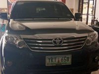 2nd Hand Toyota Fortuner 2013 Automatic Gasoline for sale in Mandaue