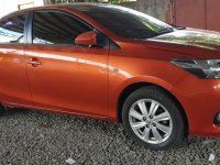 Selling Orange Toyota Vios 2017 Manual Gasoline in Quezon City