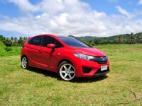 Sell Red 2015 Honda Jazz at 21500 km in Quezon City