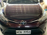 Selling Red Toyota Vios 2017 Manual Gasoline at 8800 km in Quezon City