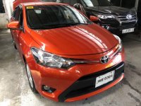 Selling Orange Toyota Vios 2017 Manual Gasoline in Quezon City