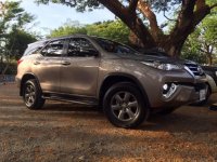 Brown Toyota Fortuner 2017 for sale in Quezon City