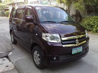 Red Suzuki Apv 2012 Manual for sale 