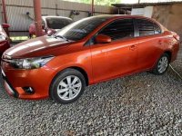 Orange Toyota Vios 2015 at 20000 km for sale