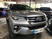 Silver Toyota Fortuner 2017 for sale in Quezon City