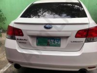 Selling Pearl White Subaru Legacy 2012 Sedan Automatic Gasoline in Manila