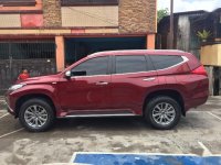 Red Mitsubishi Montero Sport 2018 Automatic Diesel for sale in Olongapo