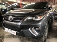 Gray Toyota Fortuner 2018 Manual Diesel for sale in Quezon City