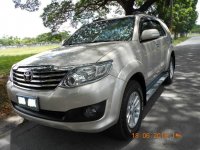 2nd Hand Toyota Fortuner 2012 at 50000 km for sale in Angeles