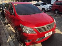 Sell Red 2016 Toyota Innova in Quezon City