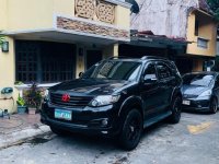 Selling Black Toyota Fortuner 2012 at 79000 km in Quezon City