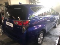 Blue Toyota Innova 2017 at 20000 km for sale
