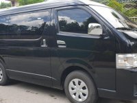 Selling Black Toyota Hiace 2018 Manual Diesel in Quezon City