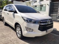 Pearl White Toyota Innova 2016 at 22000 km for sale in San Juan