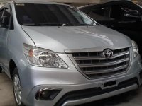 Selling Silver Toyota Innova 2016 Manual Diesel in Quezon City