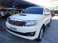 White Toyota Fortuner 2015 for sale in Cainta 
