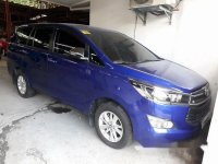 Selling Blue Toyota Innova 2017 at 12336 km in Quezon City